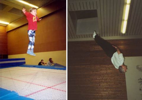 Trampolin-Turnen